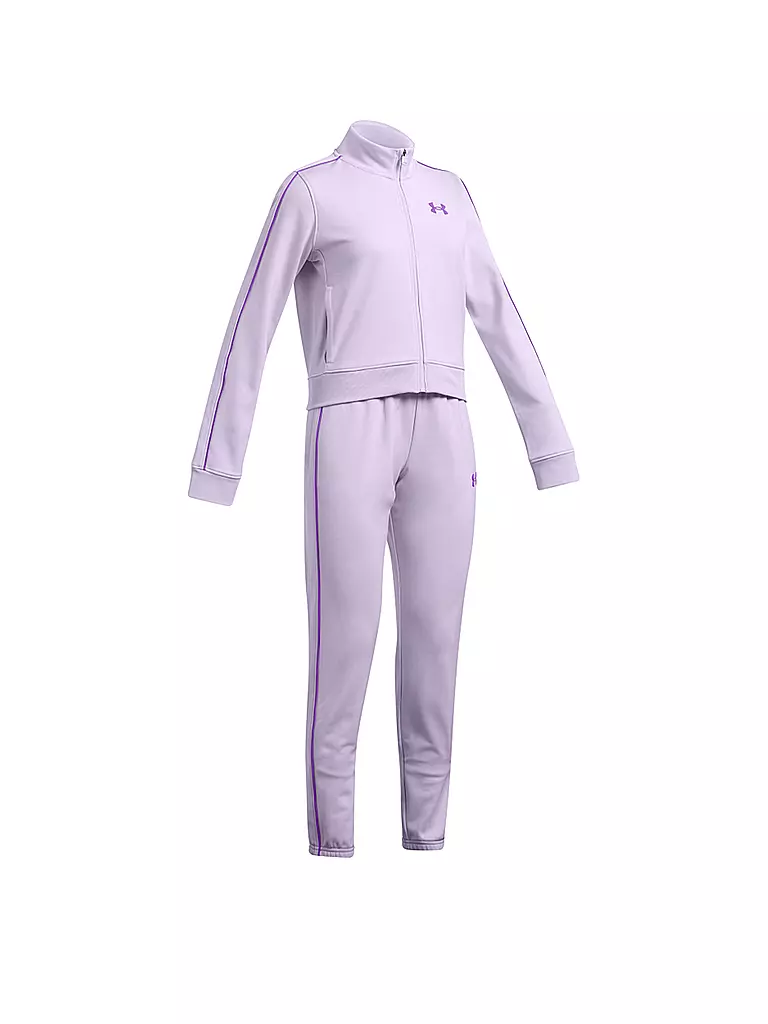 UNDER ARMOUR Madchen Trainingsanzug UA Icon Knit Crop lila
